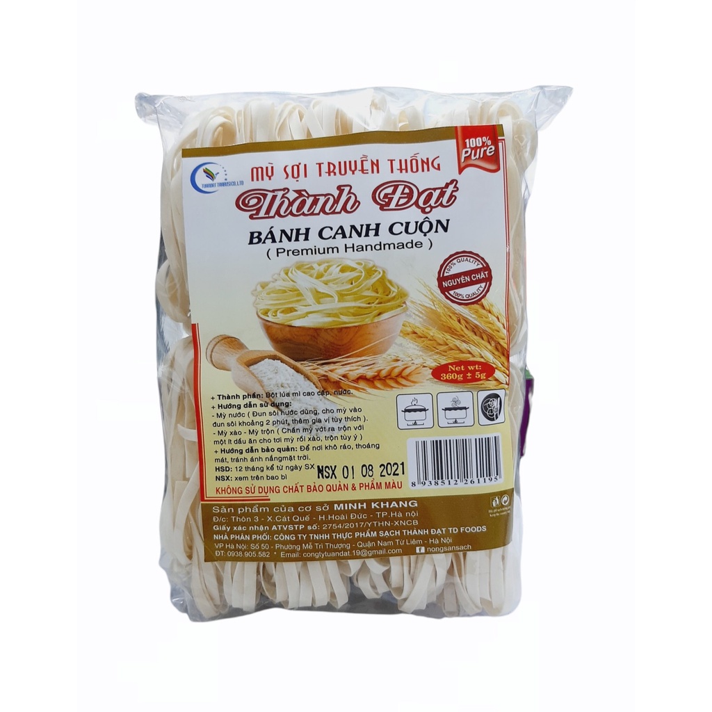 Thanh Hoá - Bánh canh cuộn sợi trứng Thành Đạt 360g