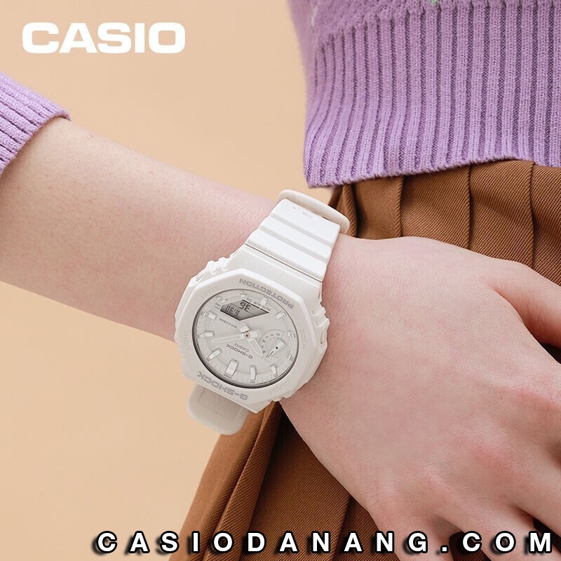 Đồng hồ nữ dây nhựa Casio G-Shock chính hãng Anh Khuê GMA-S2100-7ADR