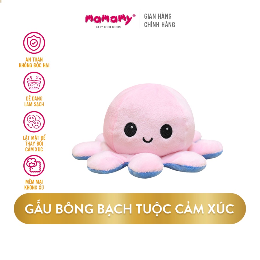 [Quà tặng] Gấu bông Mamamy Bạch tuộc cảm xúc