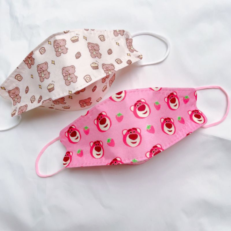 [ Mẫu Mới Về ] Set 10 Chiếc Khẩu Trang KF94 Hoạ Tiết Siêu Dễ Thương Size Người Lớn