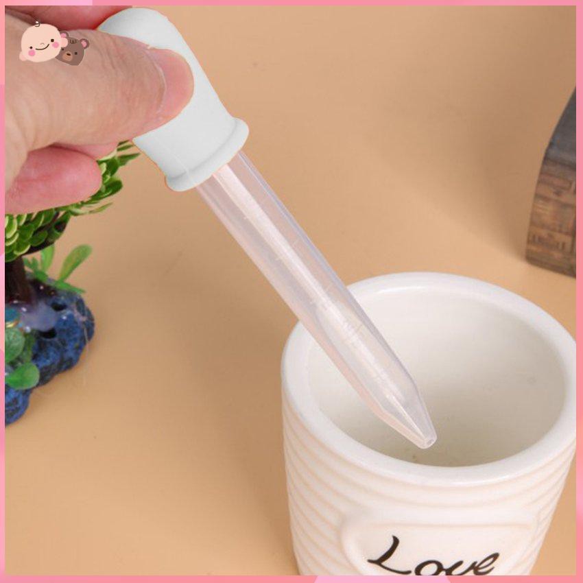Ống nhỏ thuốc, hút sữa, 5ml bón sữa, bón thuốc chất liệu silicone không độc hại, an toàn, cực kì tiện lợi cho mẹ và bé
