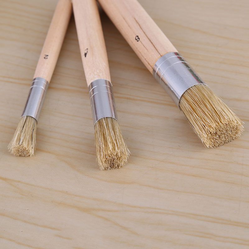 ✿ Set 3 Cọ Vẽ Màu Nước Bằng Acrylic