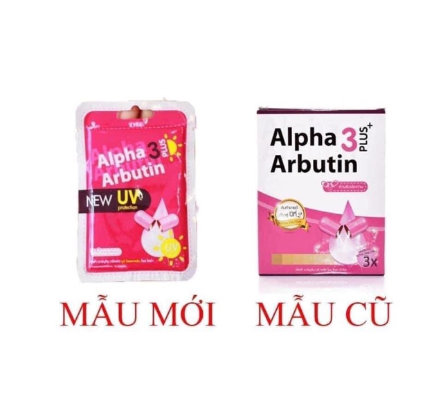 Combo vỉ 10 viên alpha arbutin