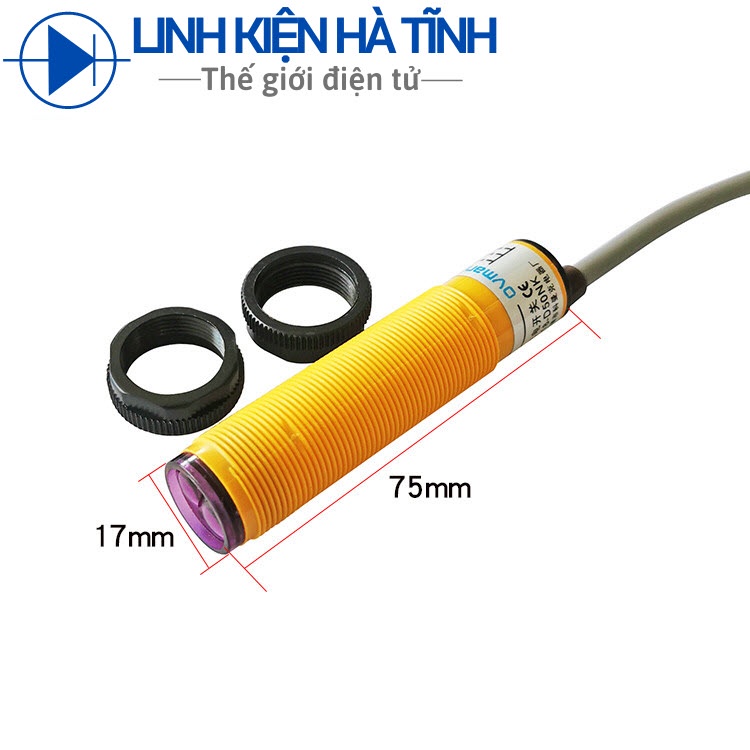 Cảm biến vật cản hồng ngoại E18-D50NK DC NPN thường mở DC6-36V 0-50cm