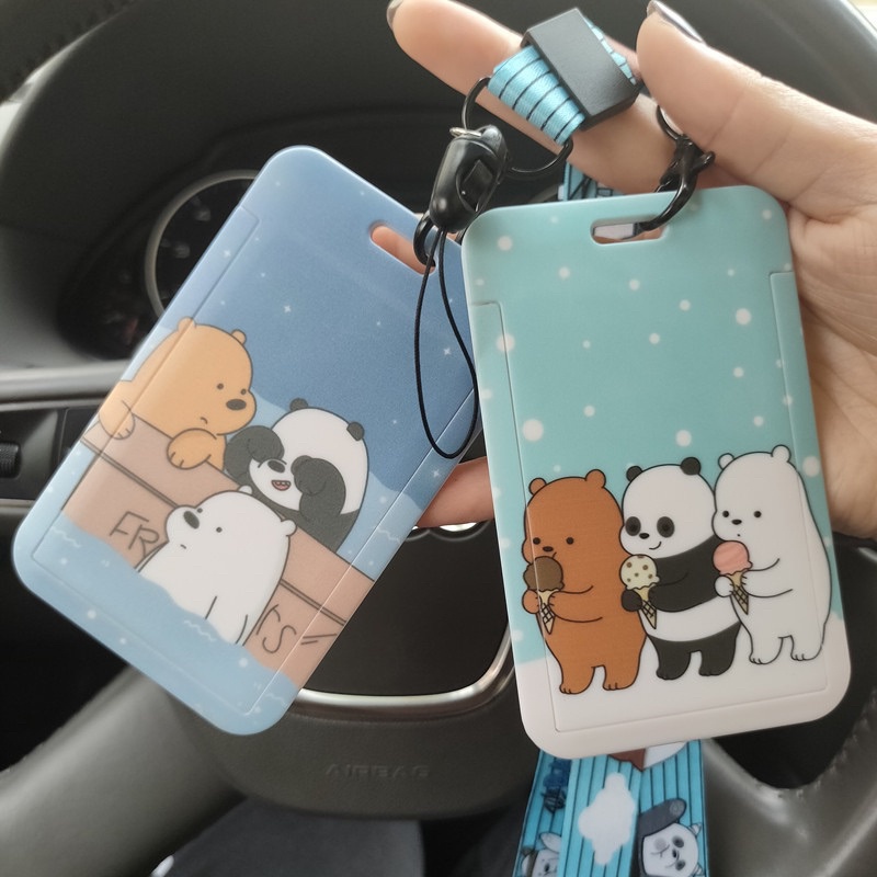 Card holder bọc đựng ảnh ,thẻ thư viện ,thẻ học sinh ,sinh viên có dây đeo