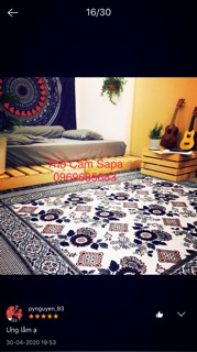 Loại 1 Mền Thảm Thổ Cẩm Sapa