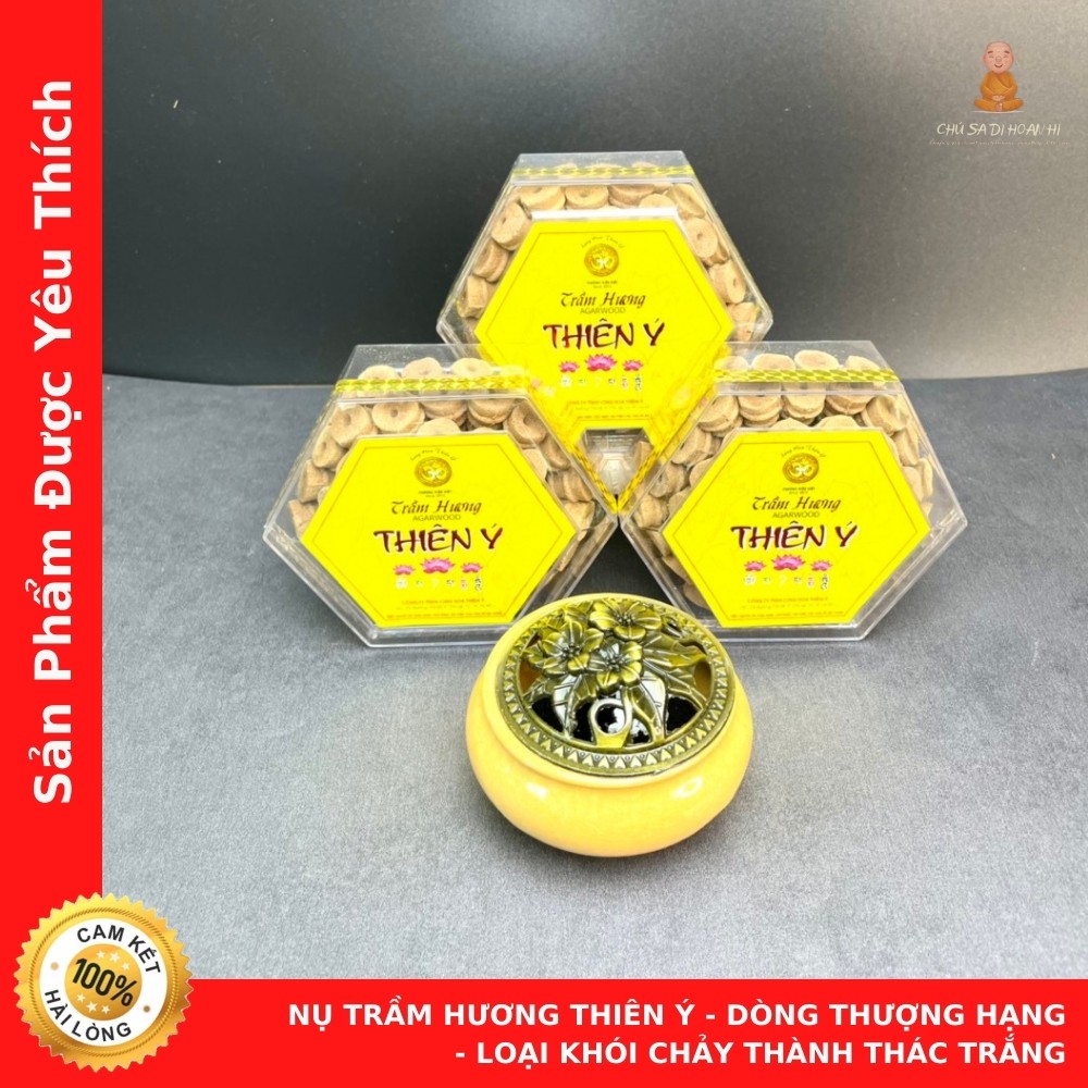 Nụ Trầm Hương Thiên Ý - Dòng Thượng Hạng - Loại Khói chảy thành thác trắng - Cửa Hàng Chú Sa Di Hoan Hỉ