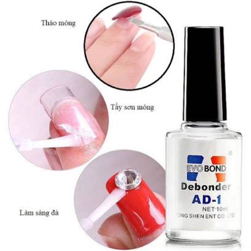 Nước tháo móng sáng đá AD