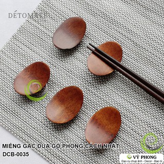 MIẾNG GÁC ĐŨA GỖ TRINH NAM PHONG CÁCH NHẬT BẢN TRANG TRÍ BẾP ĐẠO CỤ CHỤP ẢNH SẢN PHẨM INS DCB-35