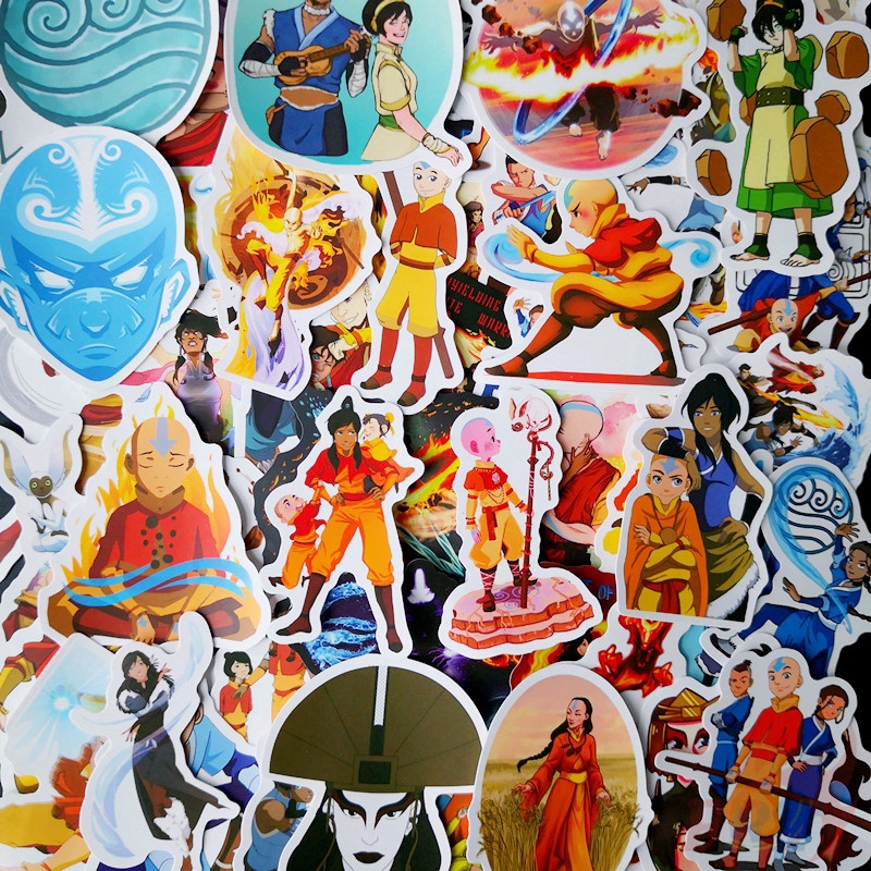 ❉ Avatar：The Last Airbender - Series 02 Cartoon TV Shows Stickers ❉ 50Pcs/Set DIY Mixed Fashion Doodle Decals Stickers