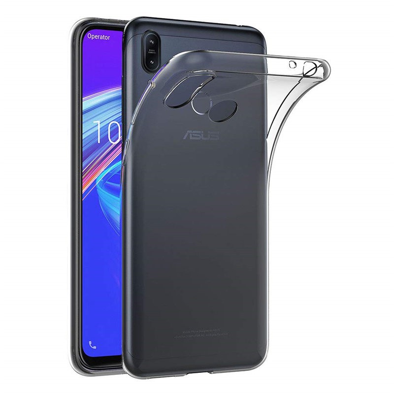 Ốp điện thoại silicon mềm trong suốt dành cho ASUS Zenfone Max M2 ZB633KL