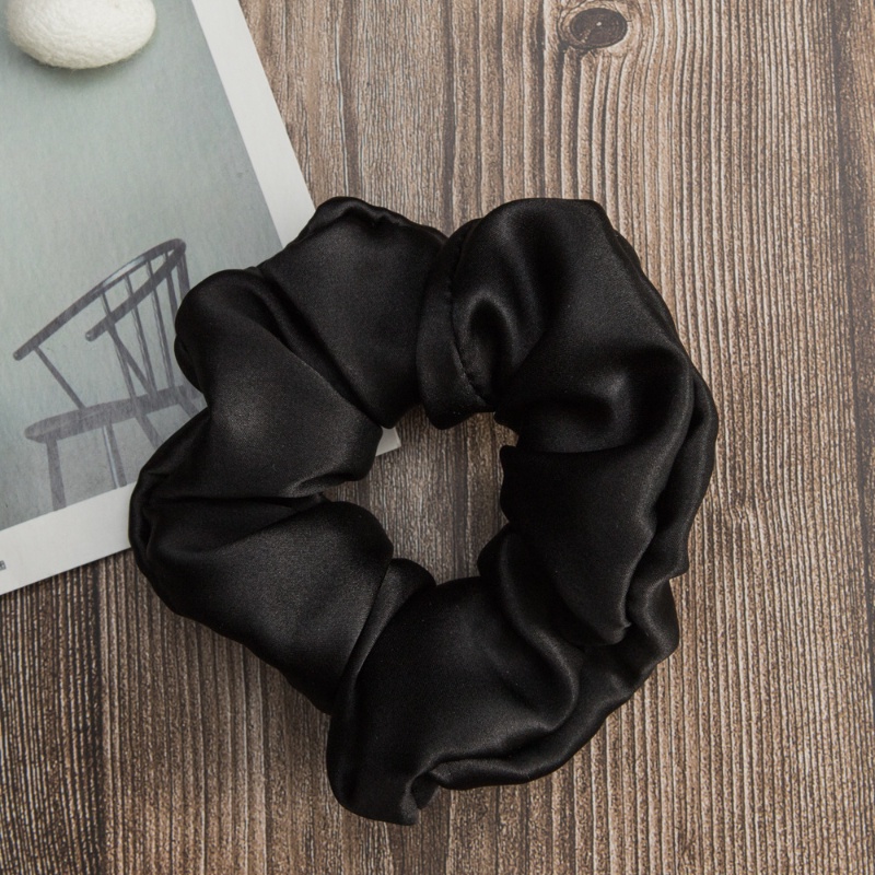 Dây Buộc Tóc Lụa Cỡ Lớn Phong Cách Nhật Hàn Dễ Phối Đồ