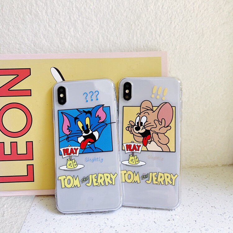 Ốp lưng iphone Tom & Jerry 5 5S 6 6S 6Plus 6S Plus 7 8 7 Plus 8 Plus X XS Max 11 11 Pro 11 ProMax - Infinity Case M571