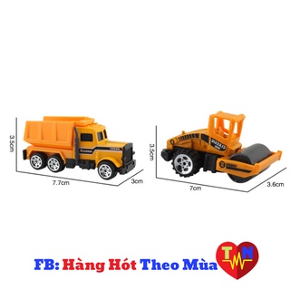 Bộ 6 Xe Sắt Kết Hợp Nhựa (Ảnh Thật)