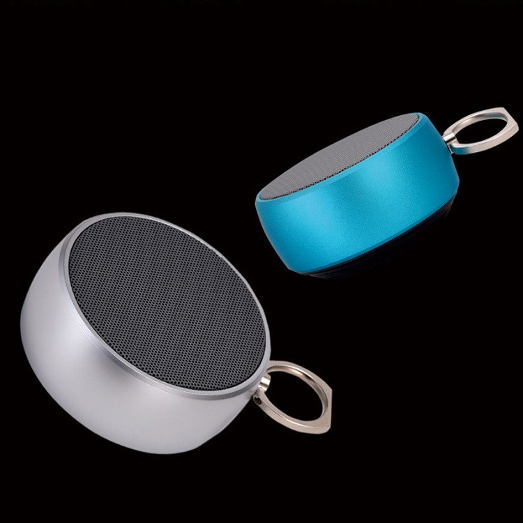 Loa Bluetooth Cầm Tay Mini Bs02, Vỏ Kim Loại, Bass Hay, Có Móc Treo Tiện Lợi, Có Khe Cắm Thẻ Nhớ, Cổng 3.5