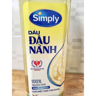 Dầu đậu nành Simply 1 lít