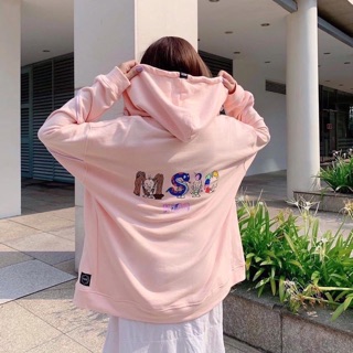 MS62 Áo khoác nữ nỉ msic size M, L 45kg - 75kg ảnh thật dày dặn Dư Tú Lệ