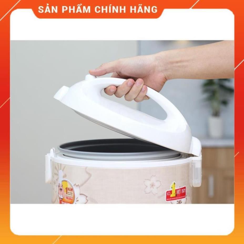 [Hỏa tốc 1 giờ]  [FREESHIP] Nồi cơm điện Sharp 1.8 lít KS-N191ETV-SB 1.8L - Hàng chính hãng, BH 12 tháng 24/7