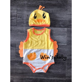 Bodysuit tạo hình VỊt con đáng yêu cho bé