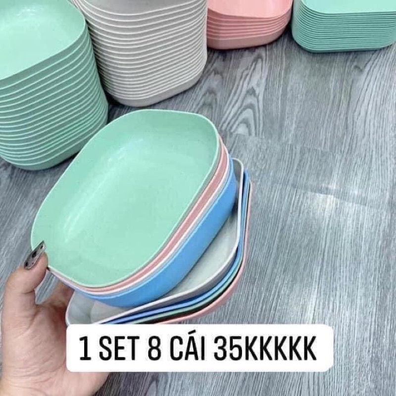 Set dĩa 8 cái