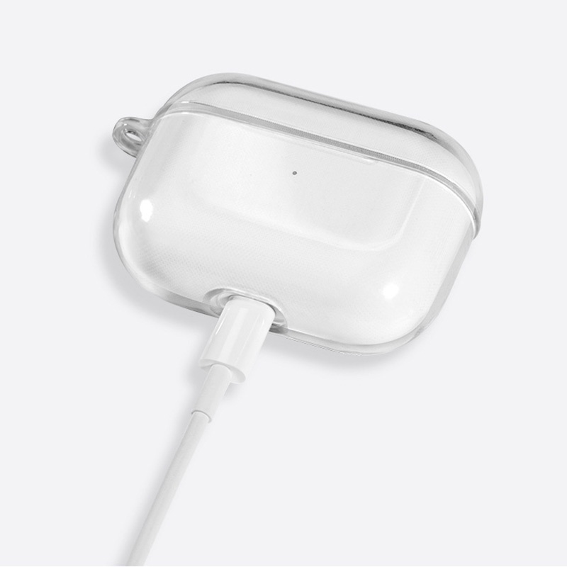 Vỏ Bảo Vệ Hộp Sạc Tai Nghe Airpod 1 2 3 Pro Không Dây Trong Suốt