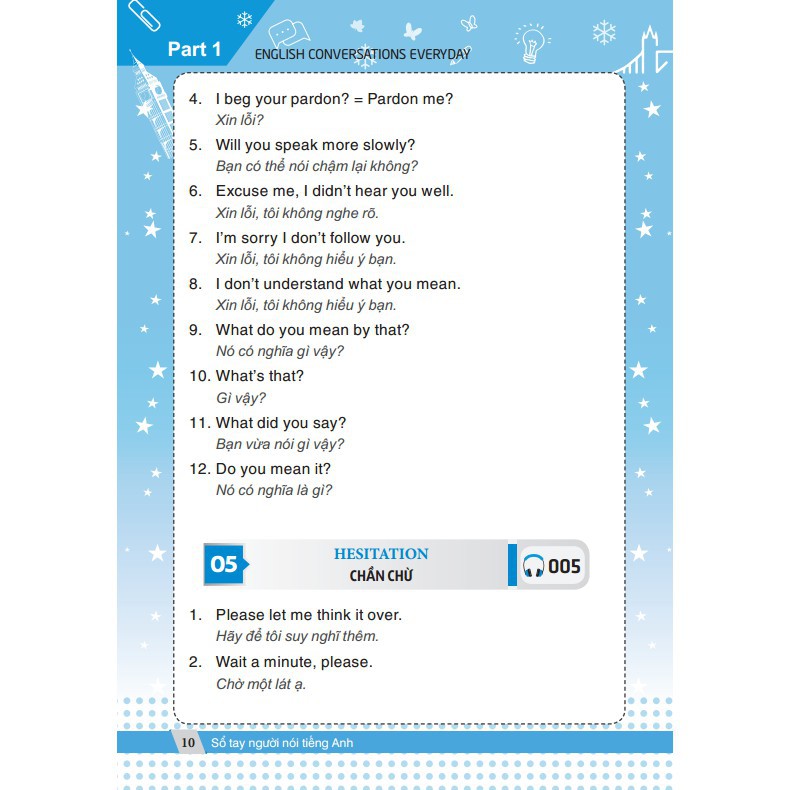 Sách - Sổ tay người nói tiếng Anh