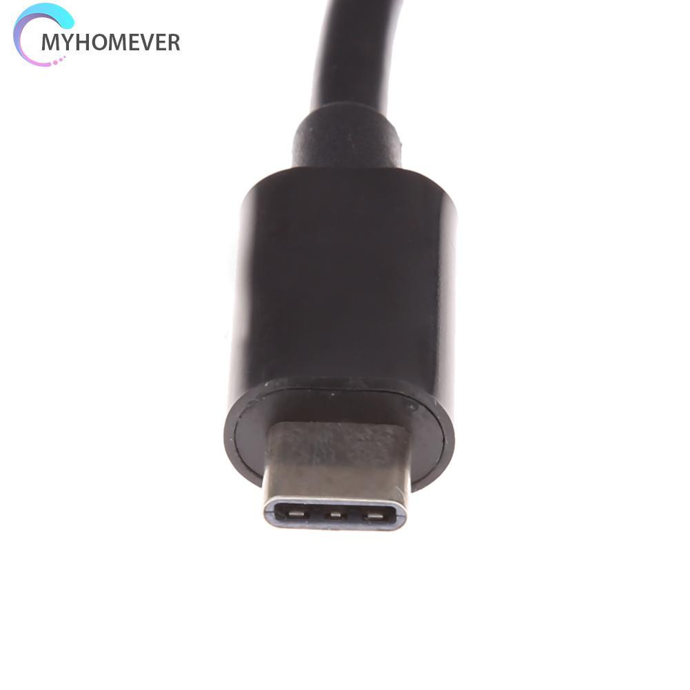 myhomever USB 3.1 Type C Male to VGA Female 1080P Adapter for Macbook 12&quot;