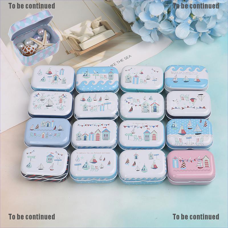 Bộ 3 Hộp Thiếc Mini Đựng Đồ Tiện Dụng