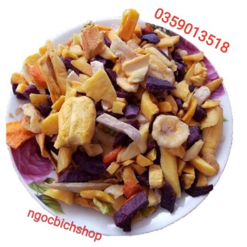 150gr trái cây sấy vụn ngon