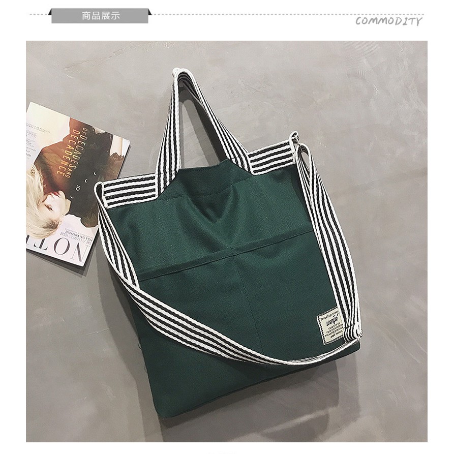 TÚI VẢI THỜI TRANG CAO CẤP CAO 37CM