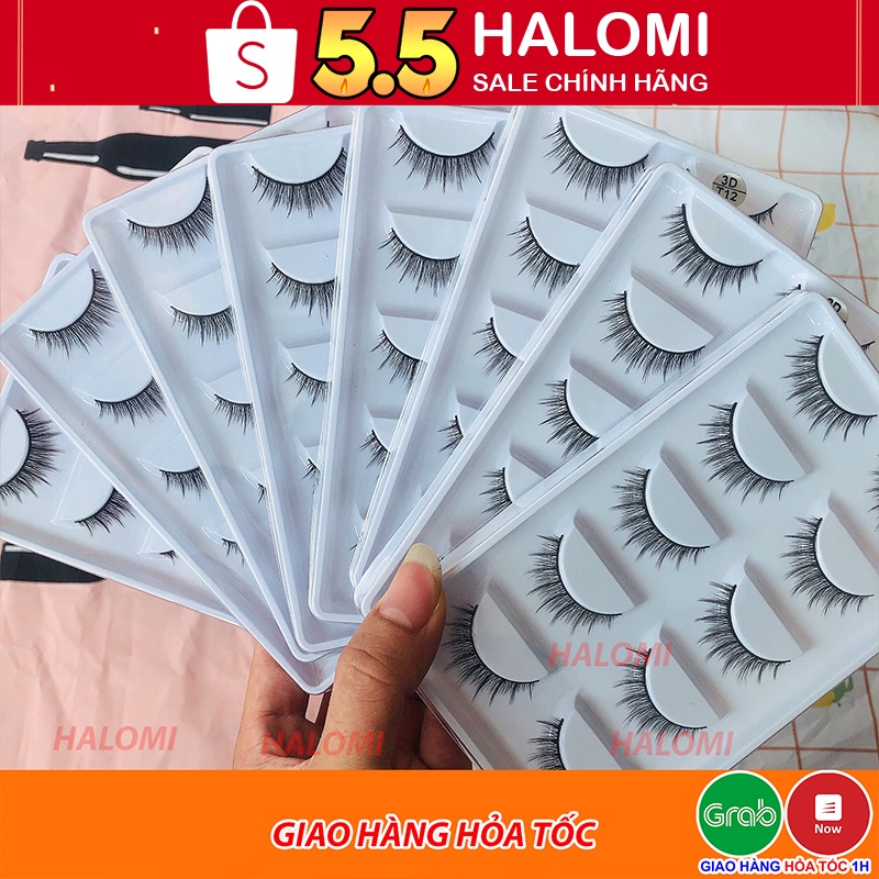 Mi giả 3D 5 cặp cao cấp chính hãng HALOMI giá sỉ