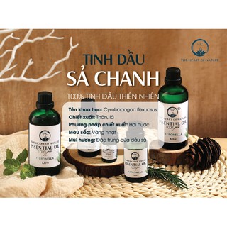 Tinh dầu Sả Chanh cao cấp PK 5ml - hương thơm đặc biệt, khử mùi, xua đuổi côn trùng