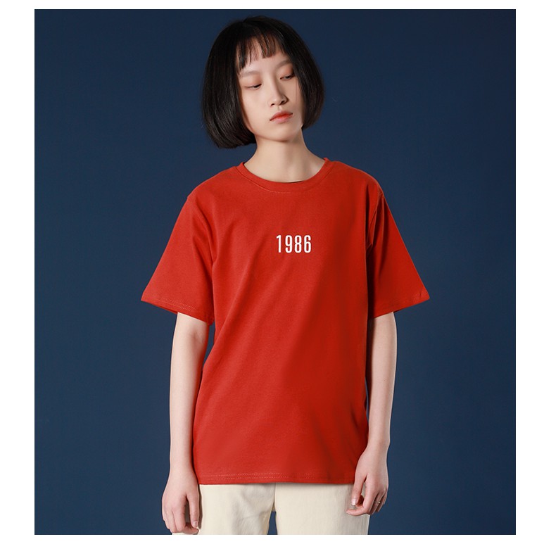 Áo phông 1986 cotton tay lỡ form rộng p4, áo thun 2T Unisex | BigBuy360 - bigbuy360.vn