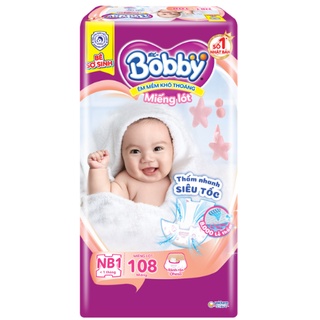 Miếng lót bobby nb1 108 miếng