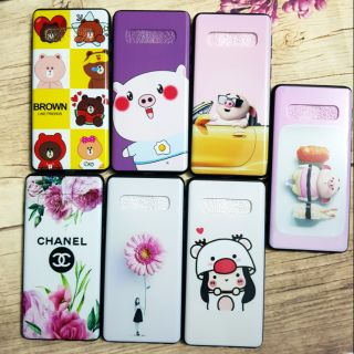 Ốp lưng Samsung S10 viền dẻo hình bóng 6D hoạt hình cực đẹp