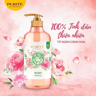 Sữa Tắm Purite hương nước hoa Anh Đào, Hoa Hồng 850ml