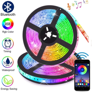 Dây Đèn Led Bluetooth 5m 10m 15m Smd 5050 Led Rgb 12v Linh Hoạt Đa Năng Chống Thấm Nước