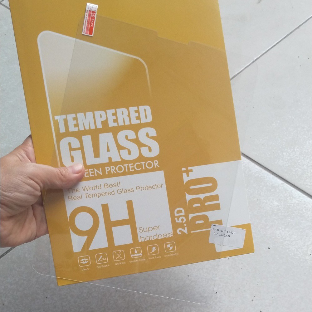 Kính dán cường lực 9H dành cho iPad Air 4 2021 Air 5 2022 10.9 inch giá rẻ
