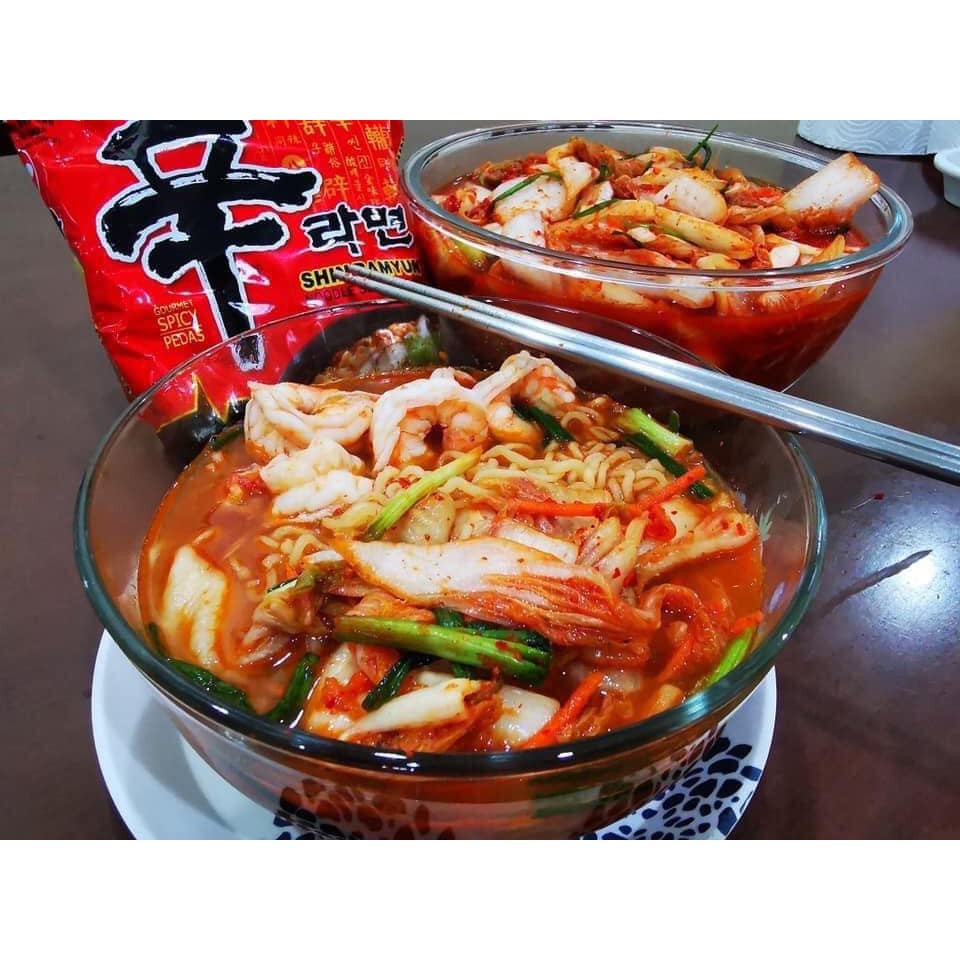 Mì cay NONGSHIM Hàn Quốc 18k/ gói 120g | BigBuy360 - bigbuy360.vn