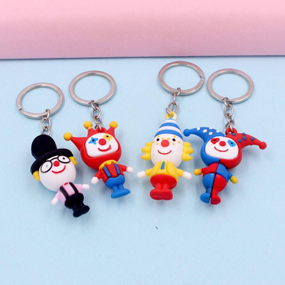 Móc Khóa Hình Chú Hề Hoạt Hình Đáng Yêu