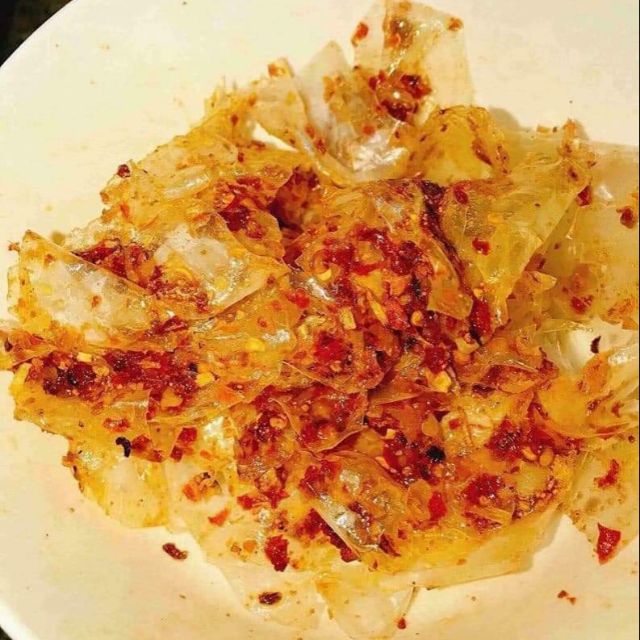 Bánh tráng ớt tươi muối nhuyễn siêu cay (lẻ 1 bịch)