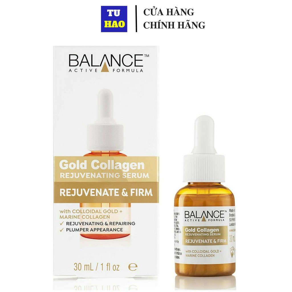 Serum Trẻ Hóa Balance Active Formula Gold Collagen Rejuvenating 30ml - Từ Hảo