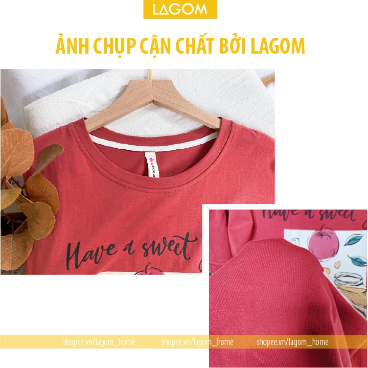 [100% COTTON] Bộ Mặc Nhà Nữ Lửng Cotton Mùa Hè (Video + Ảnh Thật)