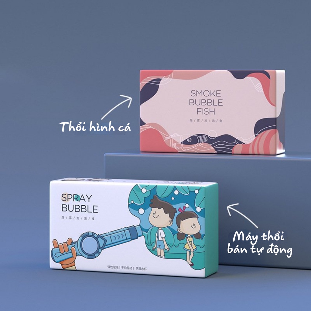 Máy thổi bong bóng tung hứng hình cá, thanh kiếm thân thiện RedTech.