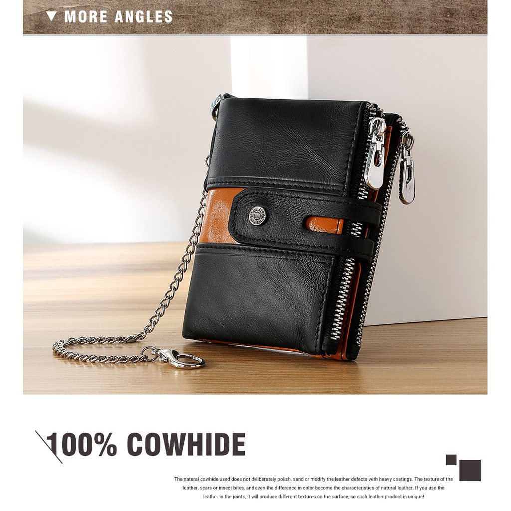 Ví Da Nhỏ Humerpaul 100% Chính Hãng Dành Cho Nam