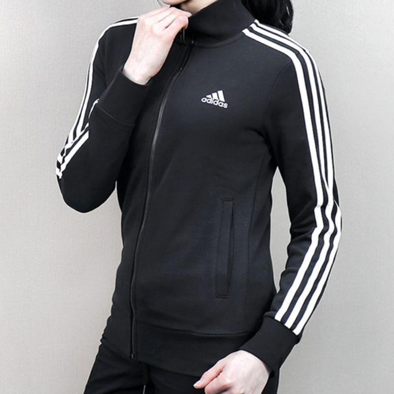 💥 ÁO KHOÁC THỂ THAO ADIDAS 3 SỌC NAM - NỮ BIGSIZE 90KG CHẤT THUN POLY NHẬT 2 DA CO GIÃN 4 CHIỀU