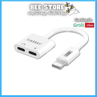 Cổng Chuyển Đổi + Jack chia cổng iPhone 7/8/X/11 Thành Cổng Sạc + Tai Nghe Lingning Earldom OT 33
