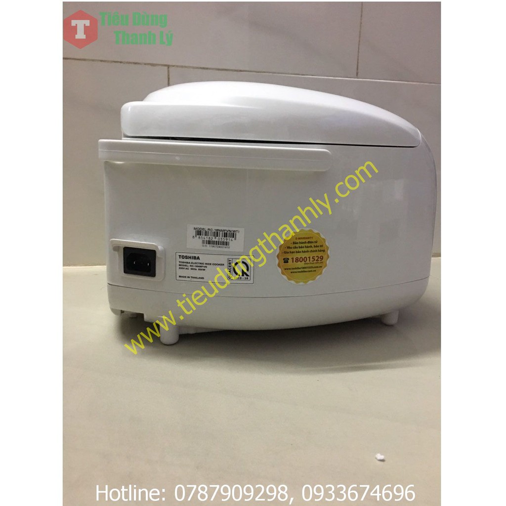 [THANH LÝ] Nồi cơm điện tử Toshiba 1.8 lít RC-18NMF - ĐÃ QUA SỬ DỤNG | BigBuy360 - bigbuy360.vn