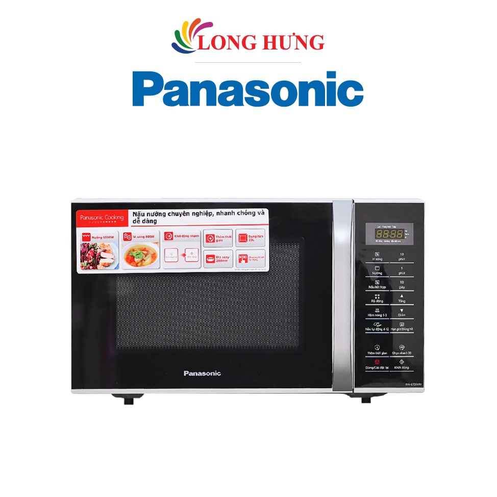 [Mã ELHADEV giảm 4% đơn 300K] Lò vi sóng Panasonic 23 lít NN-GT35HMYUE - Hàng chính hãng