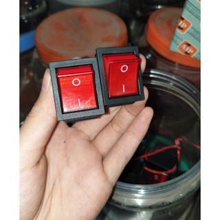Công tắc nguồn máy hàn điện loại 4 chân có đèn on off - Công tắc bình phun, máy hàn